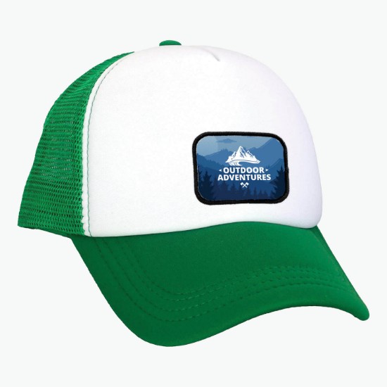 Full Color Emblem Foam Trucker Hat