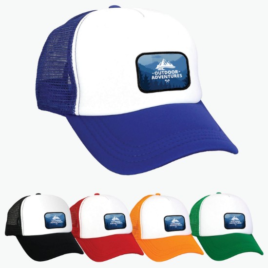 Full Color Emblem Foam Trucker Hat