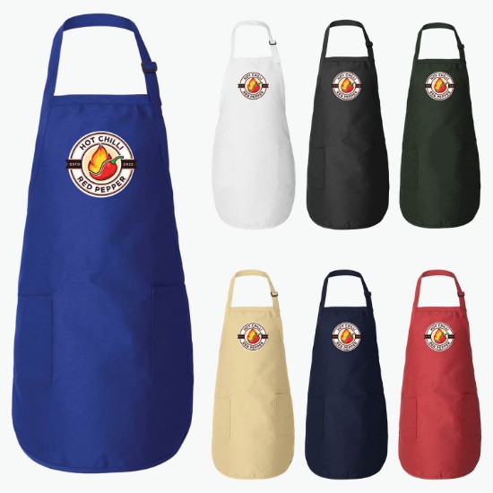 Full Color Apron With Pockets
