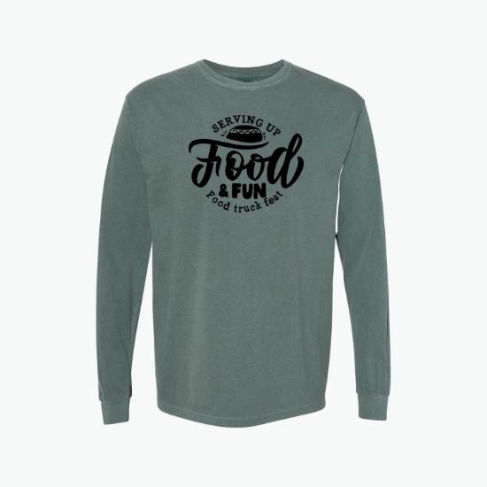 Comfort Colors Garment-Dyed Heavyweight Long Sleeve T-Shirt