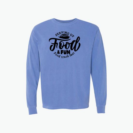 Comfort Colors Garment-Dyed Heavyweight Long Sleeve T-Shirt