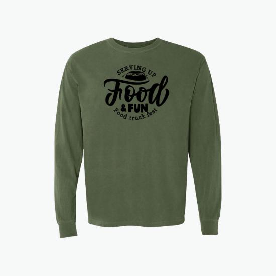 Comfort Colors Garment-Dyed Heavyweight Long Sleeve T-Shirt