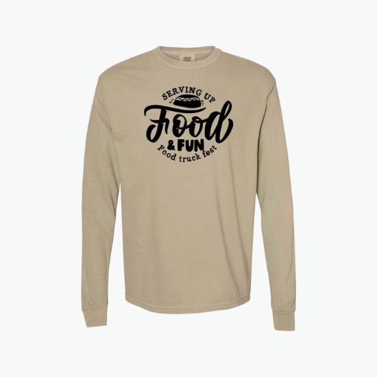 Comfort Colors Garment-Dyed Heavyweight Long Sleeve T-Shirt
