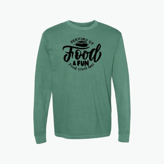 Comfort Colors Garment-Dyed Heavyweight Long Sleeve T-Shirt