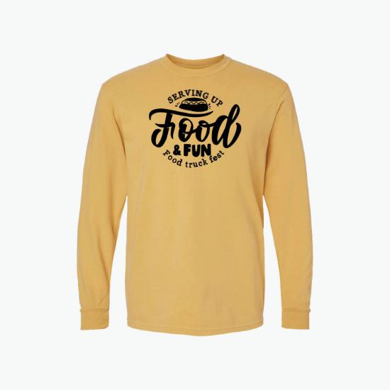 Comfort Colors Garment-Dyed Heavyweight Long Sleeve T-Shirt