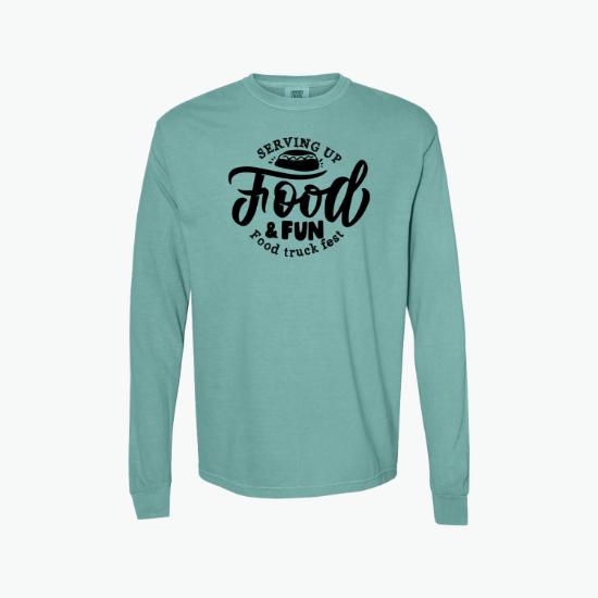 Comfort Colors Garment-Dyed Heavyweight Long Sleeve T-Shirt