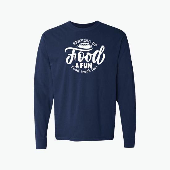 Comfort Colors Garment-Dyed Heavyweight Long Sleeve T-Shirt