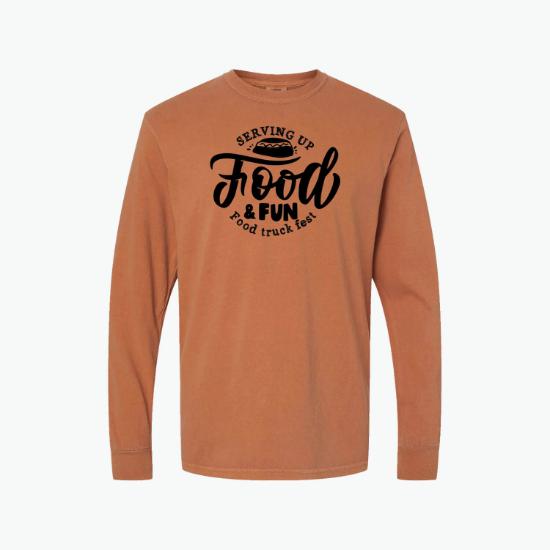 Comfort Colors Garment-Dyed Heavyweight Long Sleeve T-Shirt