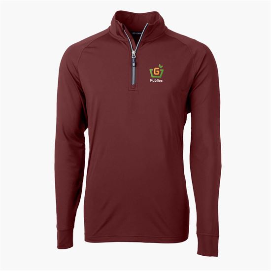 Cutter & Buck Adapt Eco Knit 1/4 Zip Pullover - Men's