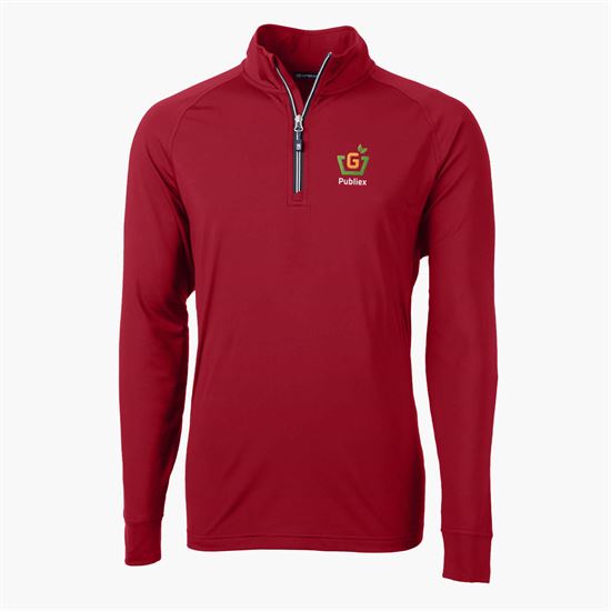Cutter & Buck Adapt Eco Knit 1/4 Zip Pullover - Men's