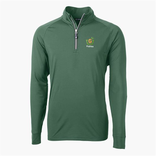 Cutter & Buck Adapt Eco Knit 1/4 Zip Pullover - Men's