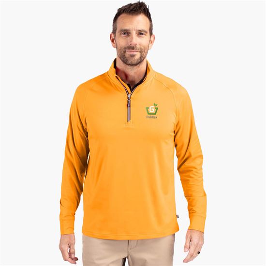 Cutter & Buck Adapt Eco Knit 1/4 Zip Pullover - Men's