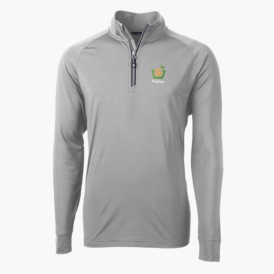 Cutter & Buck Adapt Eco Knit 1/4 Zip Pullover - Men's