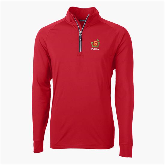 Cutter & Buck Adapt Eco Knit 1/4 Zip Pullover - Men's