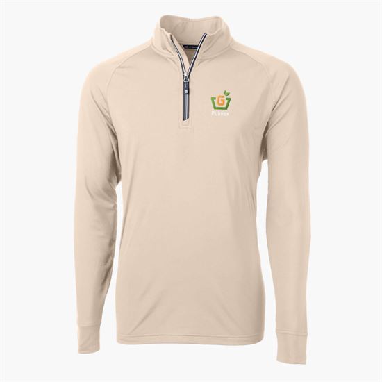 Cutter & Buck Adapt Eco Knit 1/4 Zip Pullover - Men's