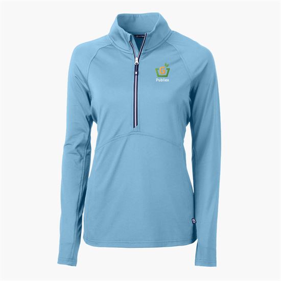 Cutter & Buck Adapt Eco Knit 1/4 Zip Pullover - Women's