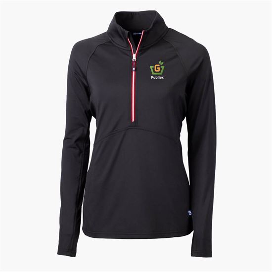 Cutter & Buck Adapt Eco Knit 1/4 Zip Pullover - Women's