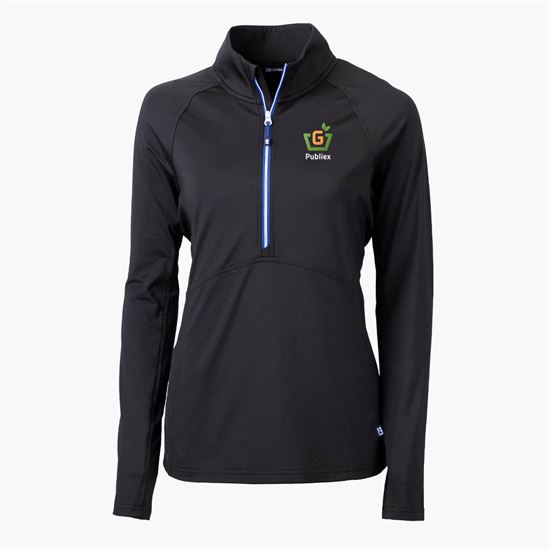 Cutter & Buck Adapt Eco Knit 1/4 Zip Pullover - Women's