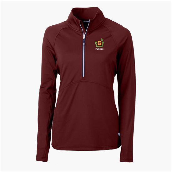 Cutter & Buck Adapt Eco Knit 1/4 Zip Pullover - Women's