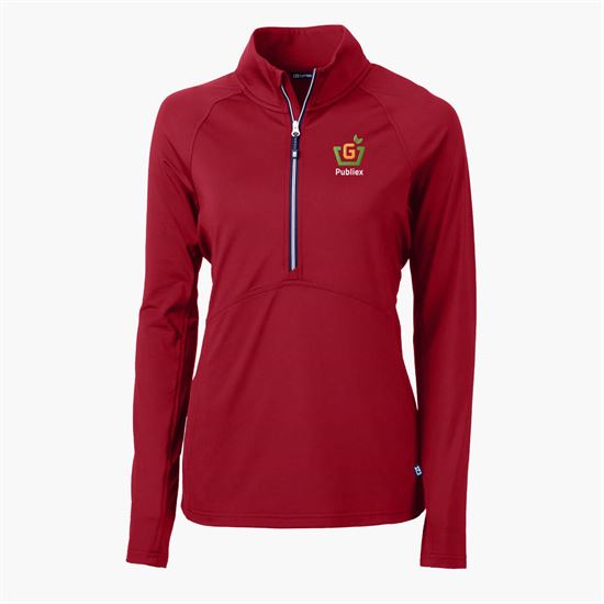 Cutter & Buck Adapt Eco Knit 1/4 Zip Pullover - Women's