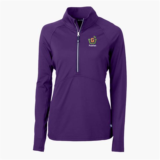 Cutter & Buck Adapt Eco Knit 1/4 Zip Pullover - Women's
