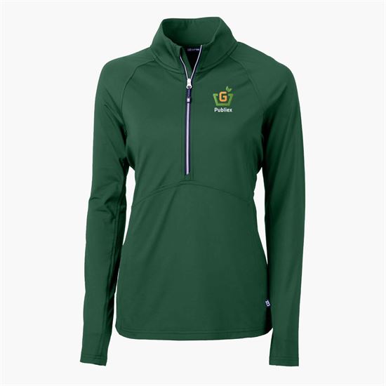 Cutter & Buck Adapt Eco Knit 1/4 Zip Pullover - Women's