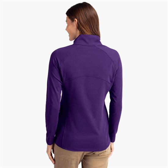 Cutter & Buck Adapt Eco Knit 1/4 Zip Pullover - Women's