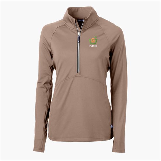 Cutter & Buck Adapt Eco Knit 1/4 Zip Pullover - Women's