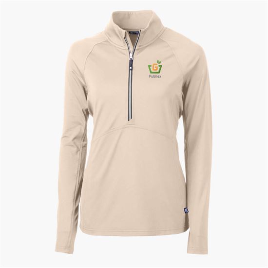 Cutter & Buck Adapt Eco Knit 1/4 Zip Pullover - Women's