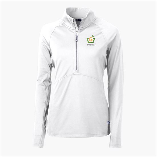 Cutter & Buck Adapt Eco Knit 1/4 Zip Pullover - Women's