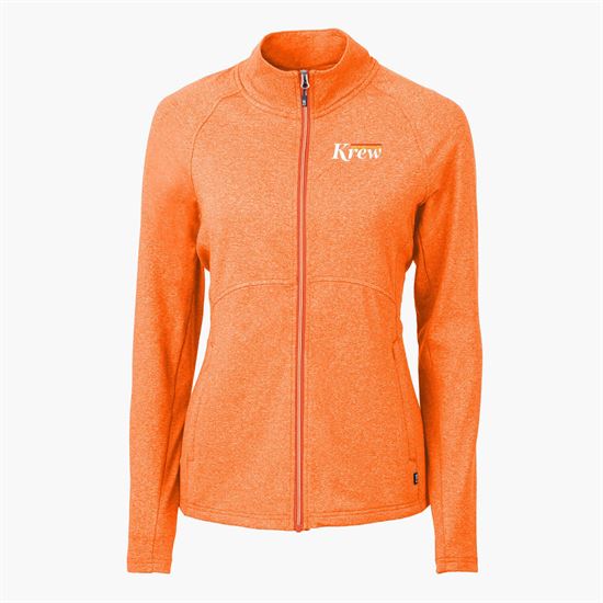Cutter & Buck Adapt Eco Heather Knit Full Zip - Women's