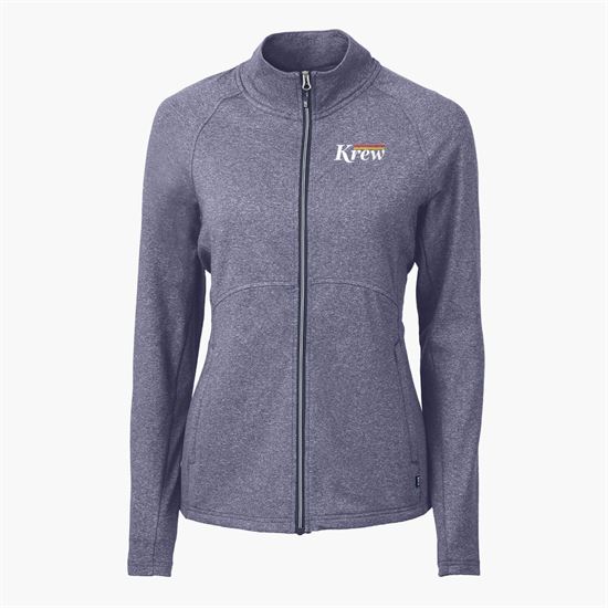 Cutter & Buck Adapt Eco Heather Knit Full Zip - Women's