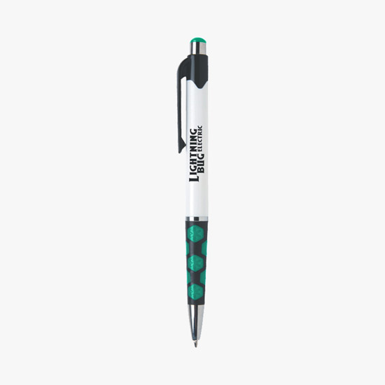 Mardi Gras Hex Ballpoint Pen