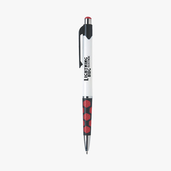 Mardi Gras Hex Ballpoint Pen