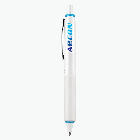 Dr. Grip® Pure White Advanced Ink Pen - Full Color