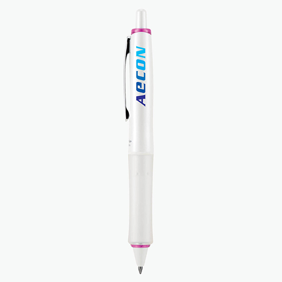 Dr. Grip® Pure White Advanced Ink Pen - Full Color