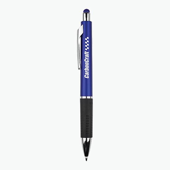 Bounty Metallic Stylus Gripper Pen - 24-Hour Production