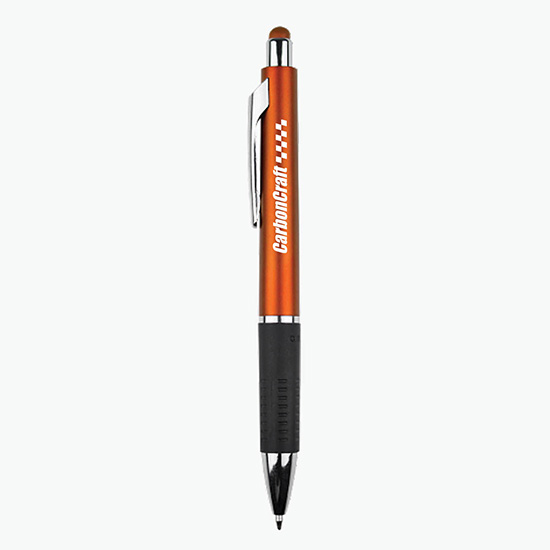 Bounty Metallic Stylus Gripper Pen - 24-Hour Production