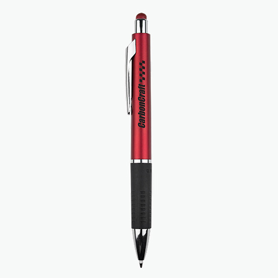 Bounty Metallic Stylus Gripper Pen - 24-Hour Production