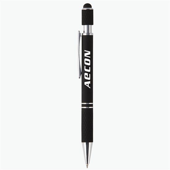 Siena Executive Aluminum Spin Top Stylus Pen