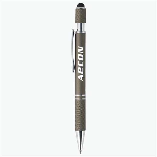 Siena Executive Aluminum Spin Top Stylus Pen
