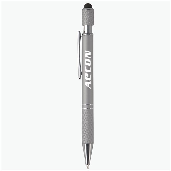 Siena Executive Aluminum Spin Top Stylus Pen