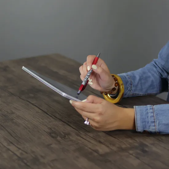 Premium Silver Stylus Pen - 24-Hour Production