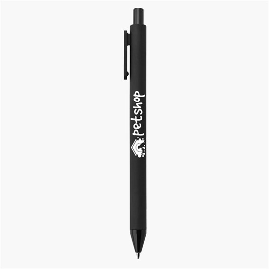 Alix Rubberized Plastic Pen
