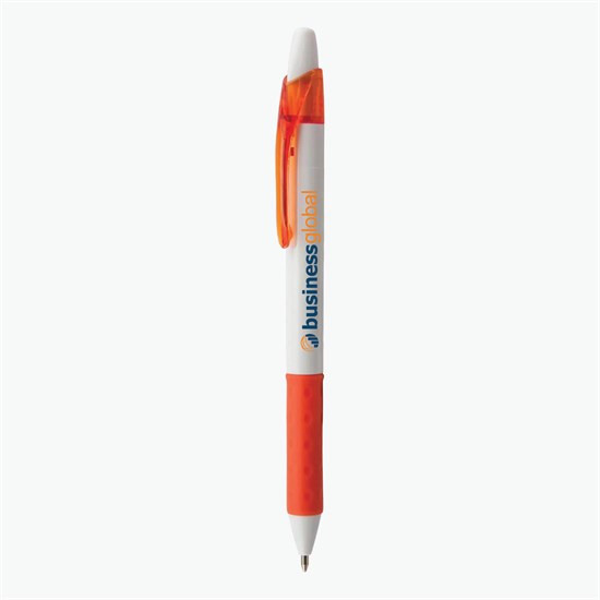 Pentel® R.S.V.P.® RT Retractable Ballpoint Pen - White Barrel - Full Color