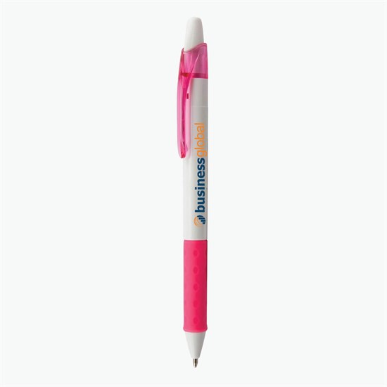 Pentel® R.S.V.P.® RT Retractable Ballpoint Pen - White Barrel - Full Color