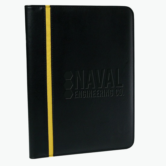 Dualtone Deluxe Padfolio - Deboss