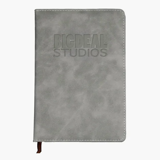 TiTUS® Executive Faux Suede Journal - Debossed
