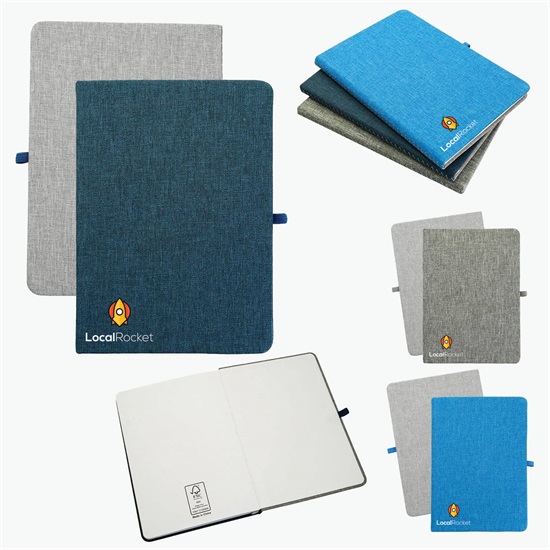 Recycled Two-Tone FSC Notebook