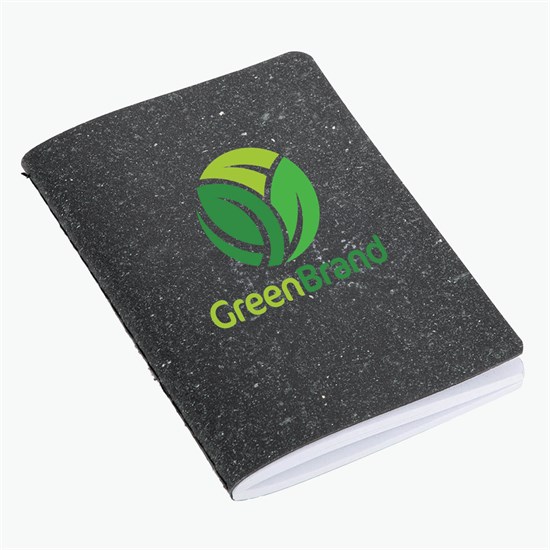 EcoScribe Recycled Leather Cover Pocket Notebook